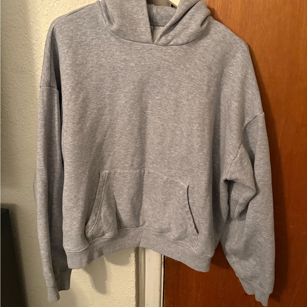 SKIMS Gray Women's Hoodie Sweater size LARGE and pants size XL